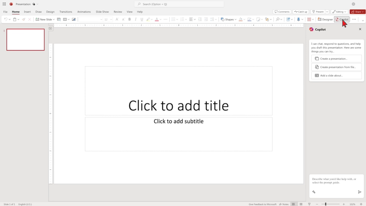 how can make powerpoint presentation