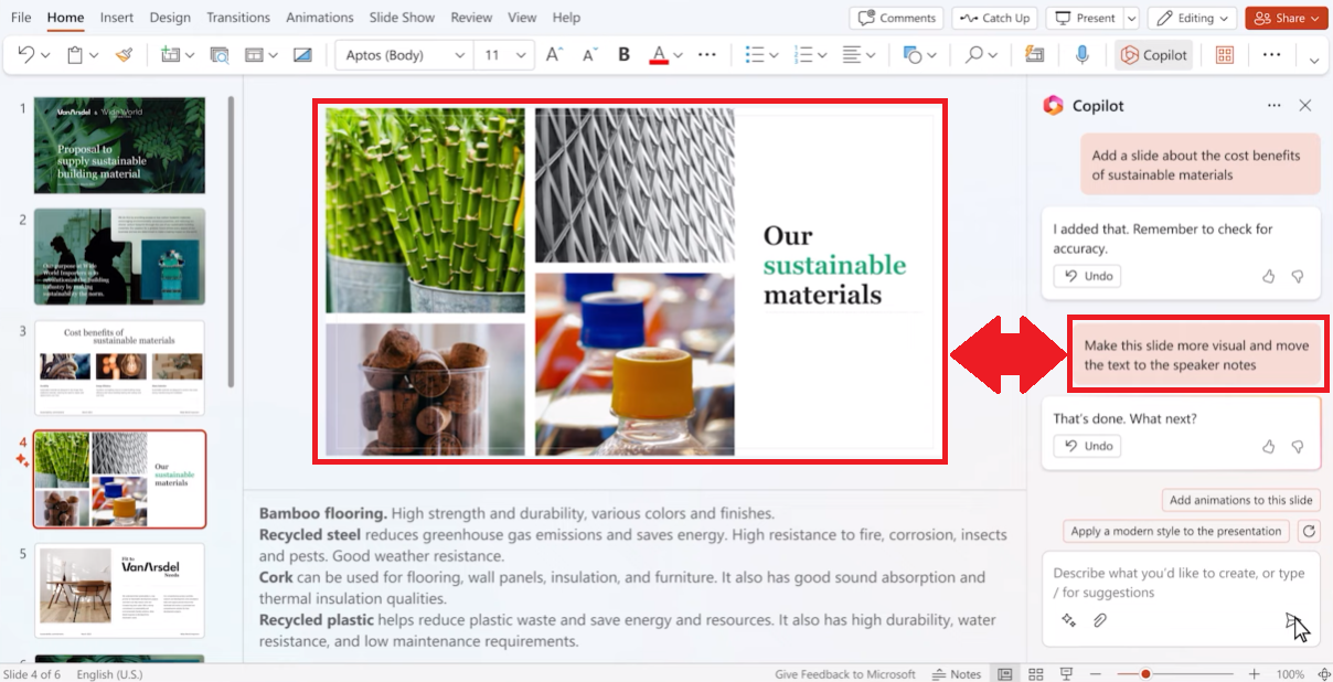 how to use ai to make a powerpoint presentation